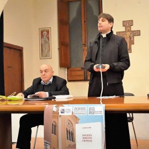 Conferenza su società, diritto, crimine. Santuario Beata Vergine Immacolata, Bari 13 marzo 2018